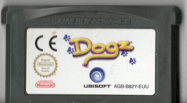 Dogz - Game Boy Advance - Modul Vorderseite
