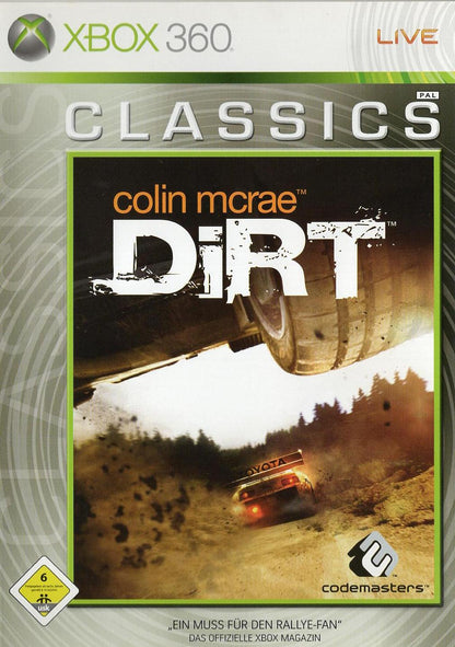 Colin McRae: Dirt - Xbox 360 Vorderseite