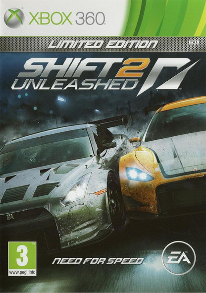Shift 2 Unleashed - Xbox 360 Vorderseite