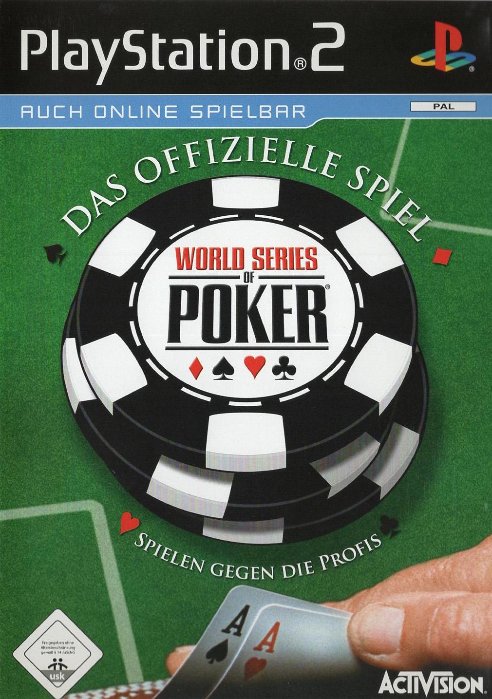World Series of Poker - PlayStation 2 Vorderseite
