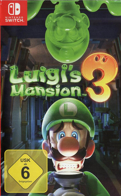 Luigi's Mansion 3 - Nintendo Switch Vorderseite