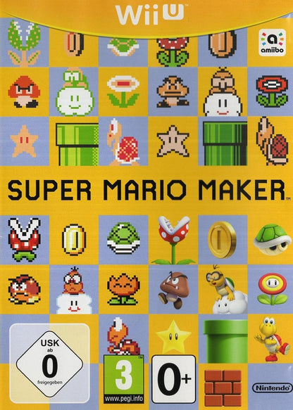 Super Mario Maker - Nintendo Wii U Vorderseite