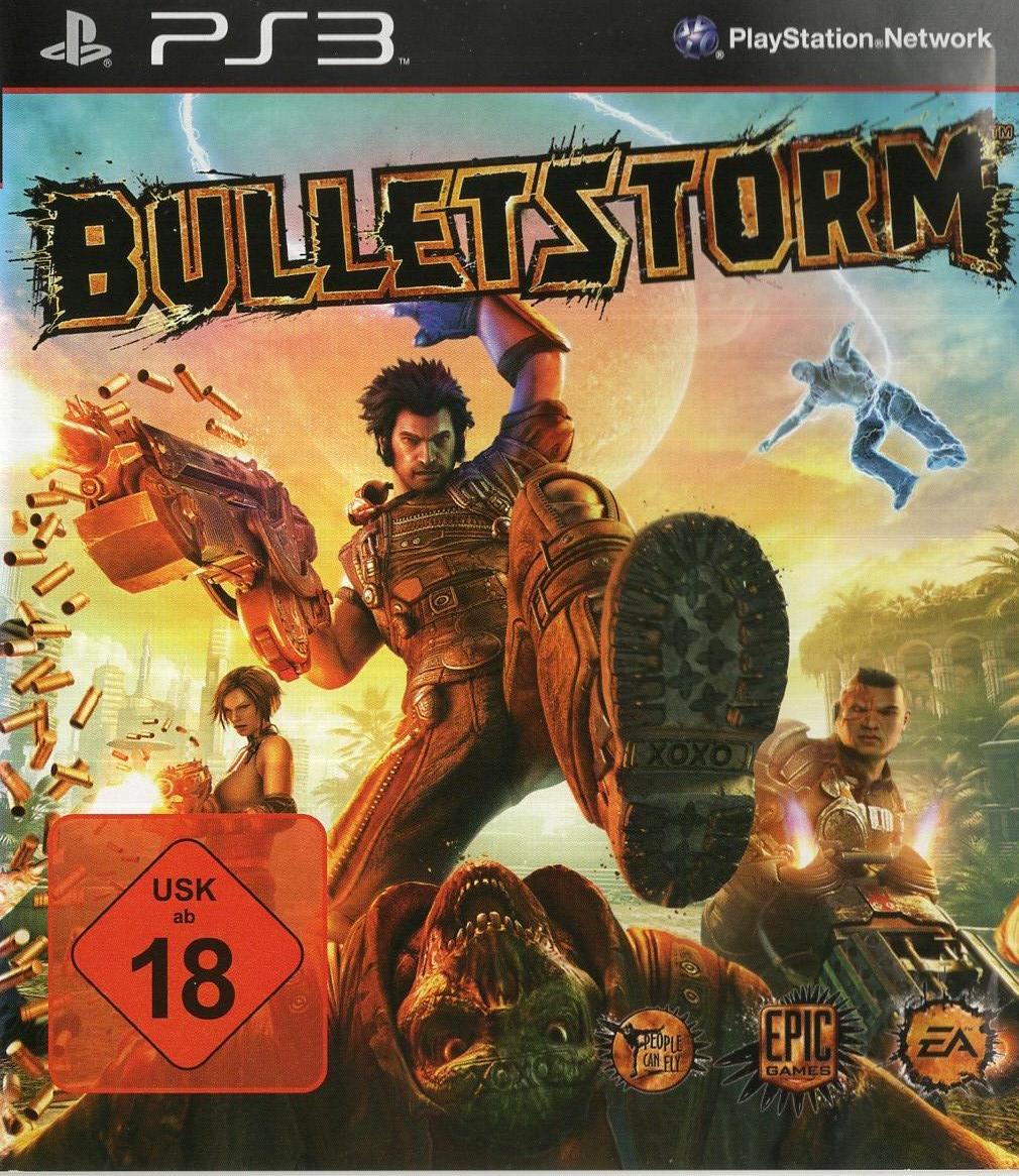 Bulletstorm - PlayStation 3 Vorderseite