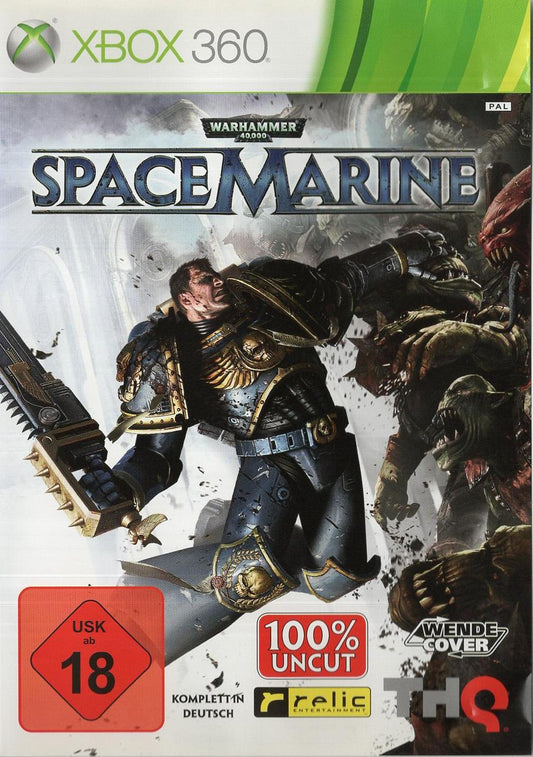 Warhammer 40,000: Space Marine - Xbox 360 Vorderseite