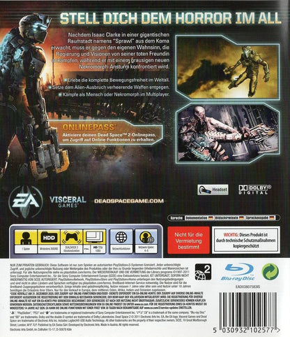 Dead Space 2 - PlayStation 3 Rückseite