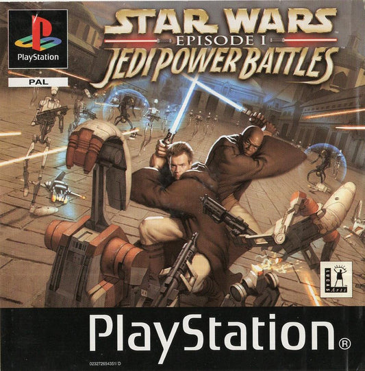 Star Wars Episode I: Jedi Power Battles - PlayStation 1 Vorderseite