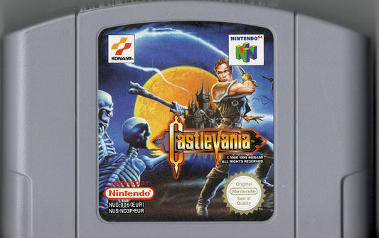 Castlevania - Nintendo 64 - Modul Vorderseite