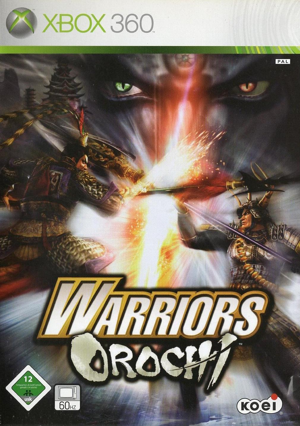 Warriors Orochi - Xbox 360 Vorderseite