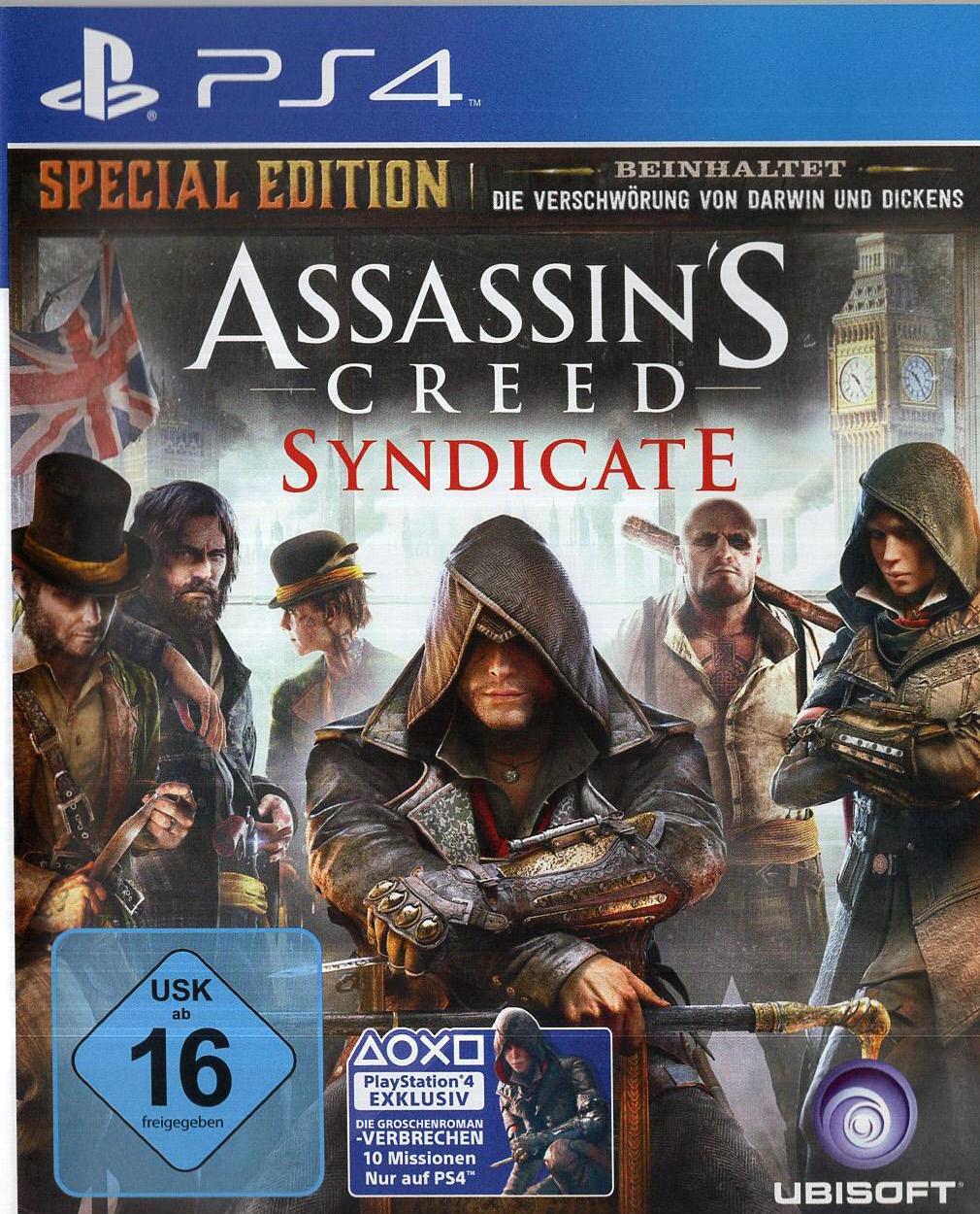 Assassin's Creed Syndicate - PlayStation 4 Vorderseite