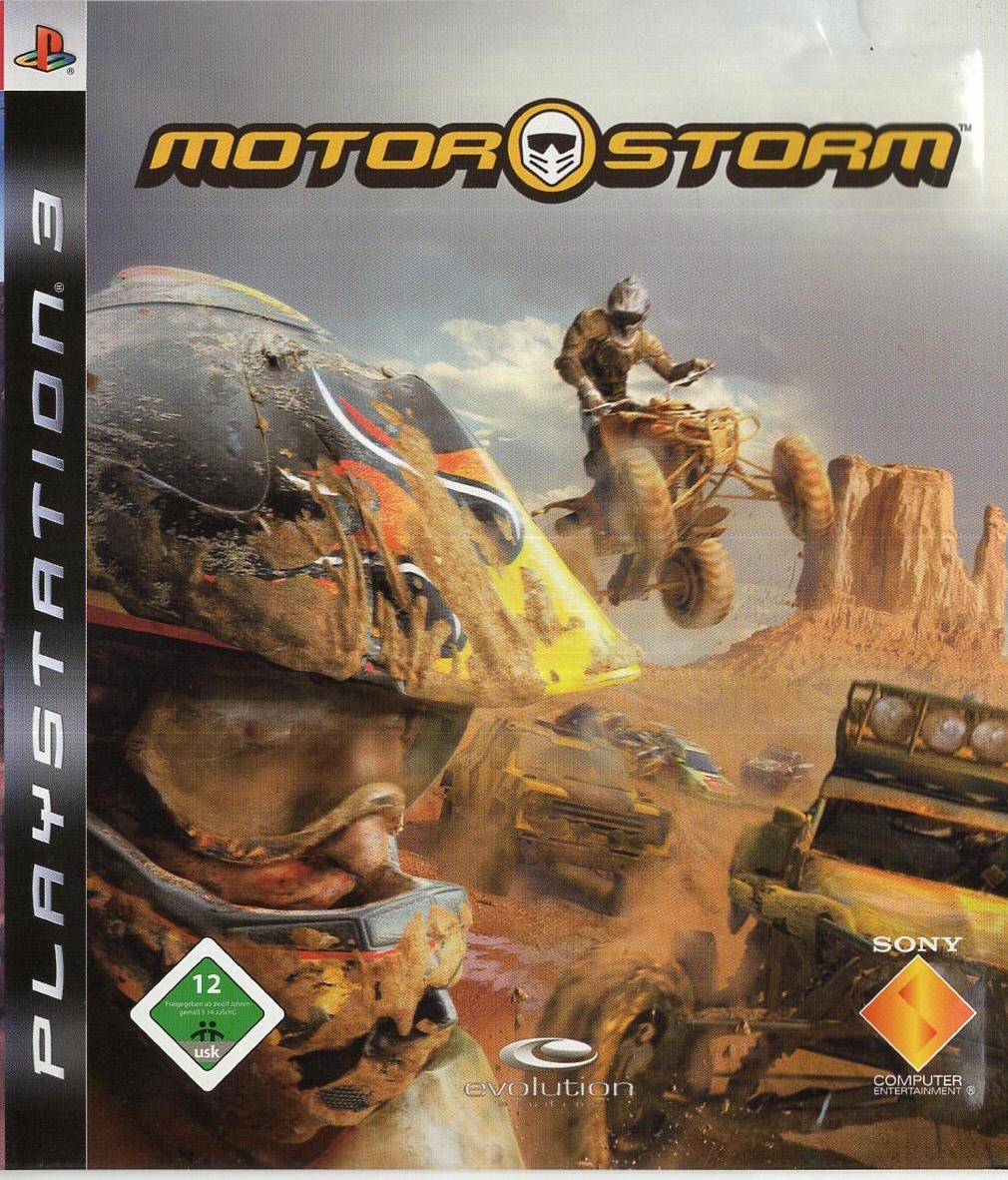 MotorStorm - PlayStation 3 Vorderseite