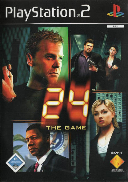 24: The Game - PlayStation 2 Vorderseite