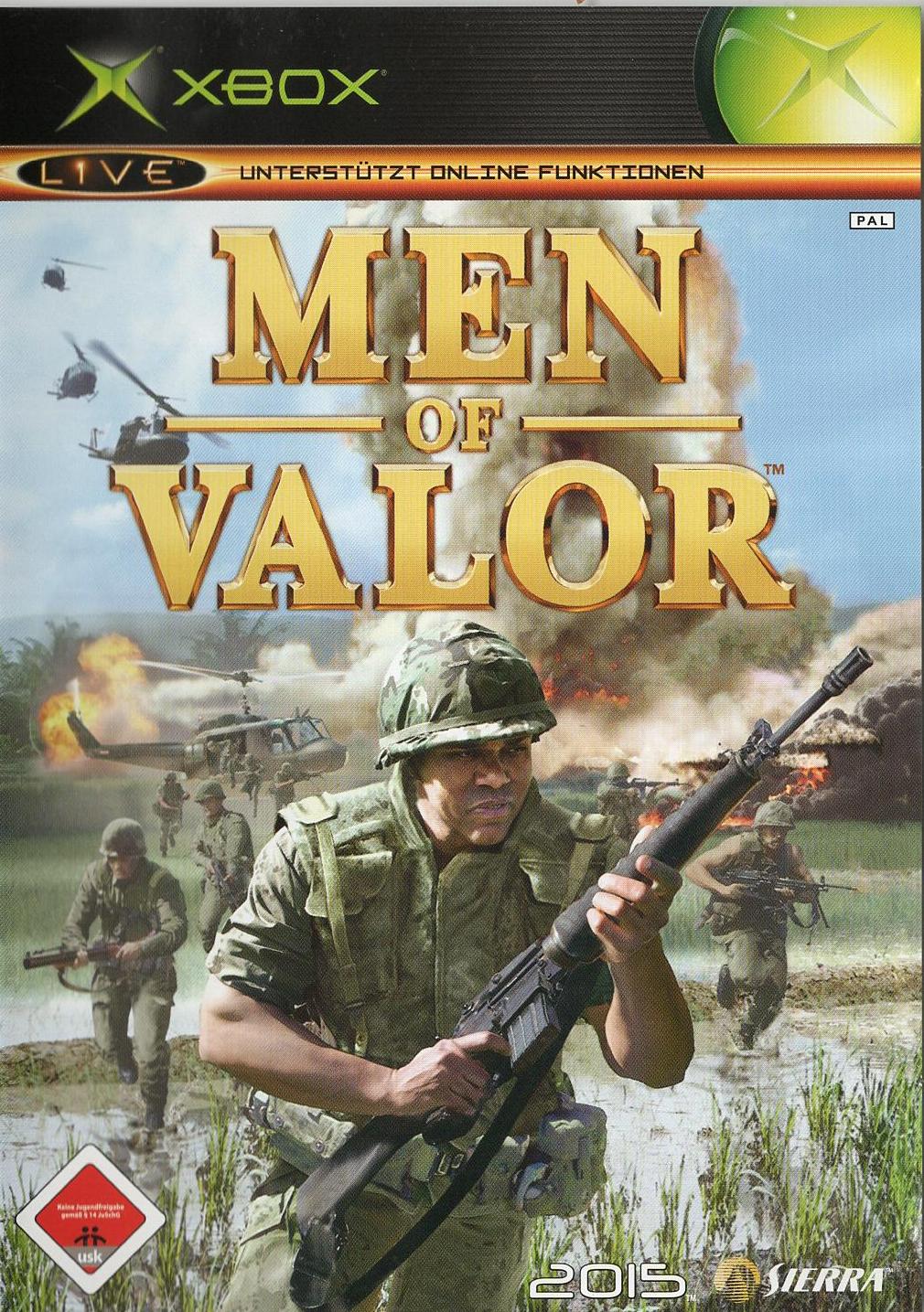 Men of Valor - Xbox Vorderseite
