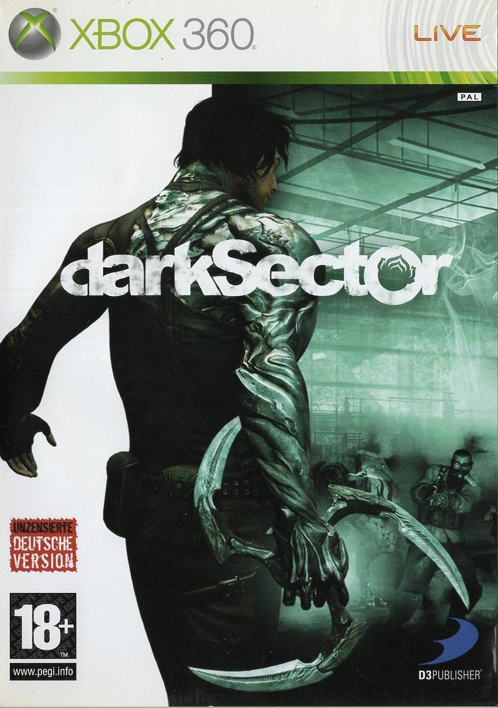 Dark Sector - Xbox 360 Vorderseite