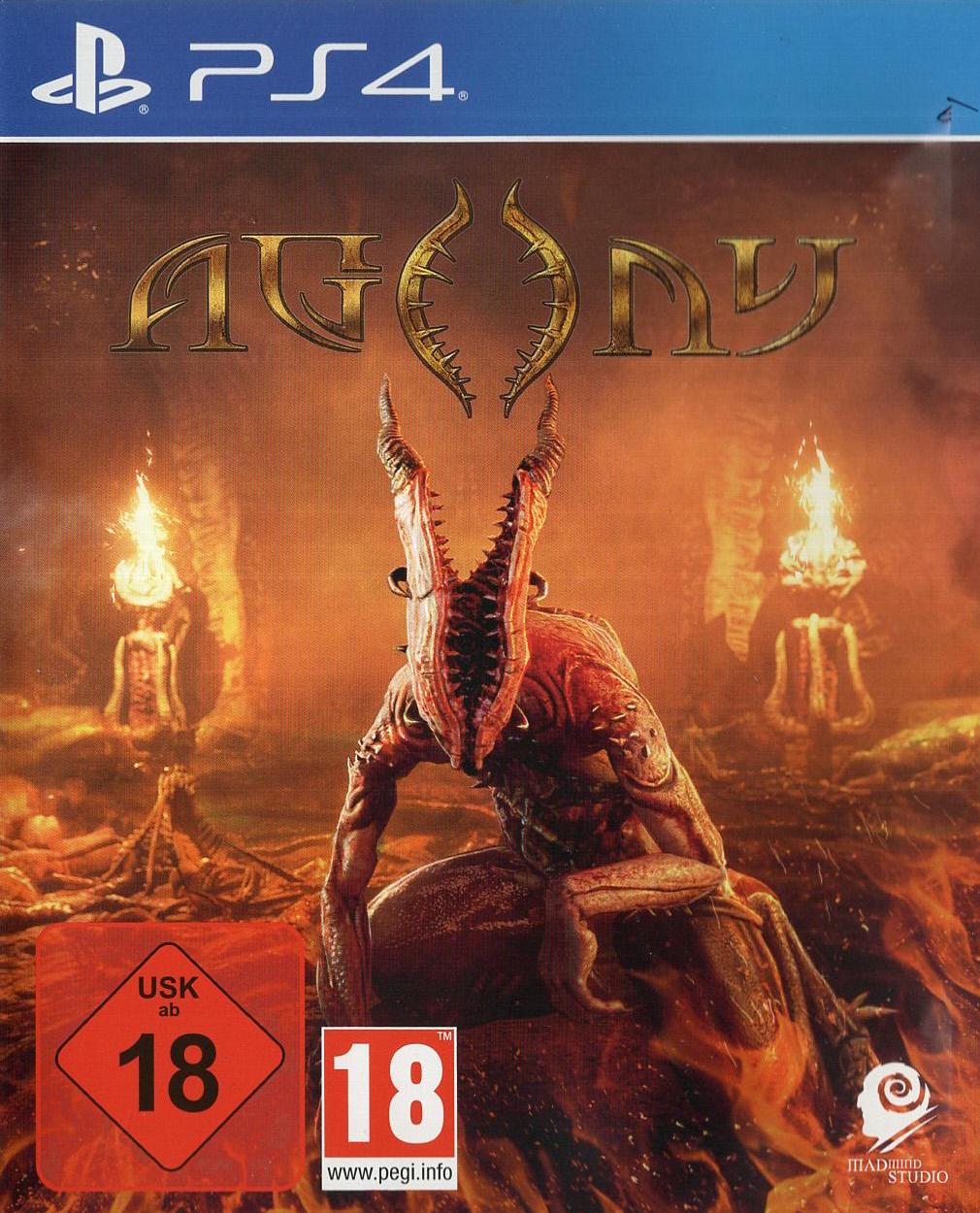 Agony - PlayStation 4 Vorderseite