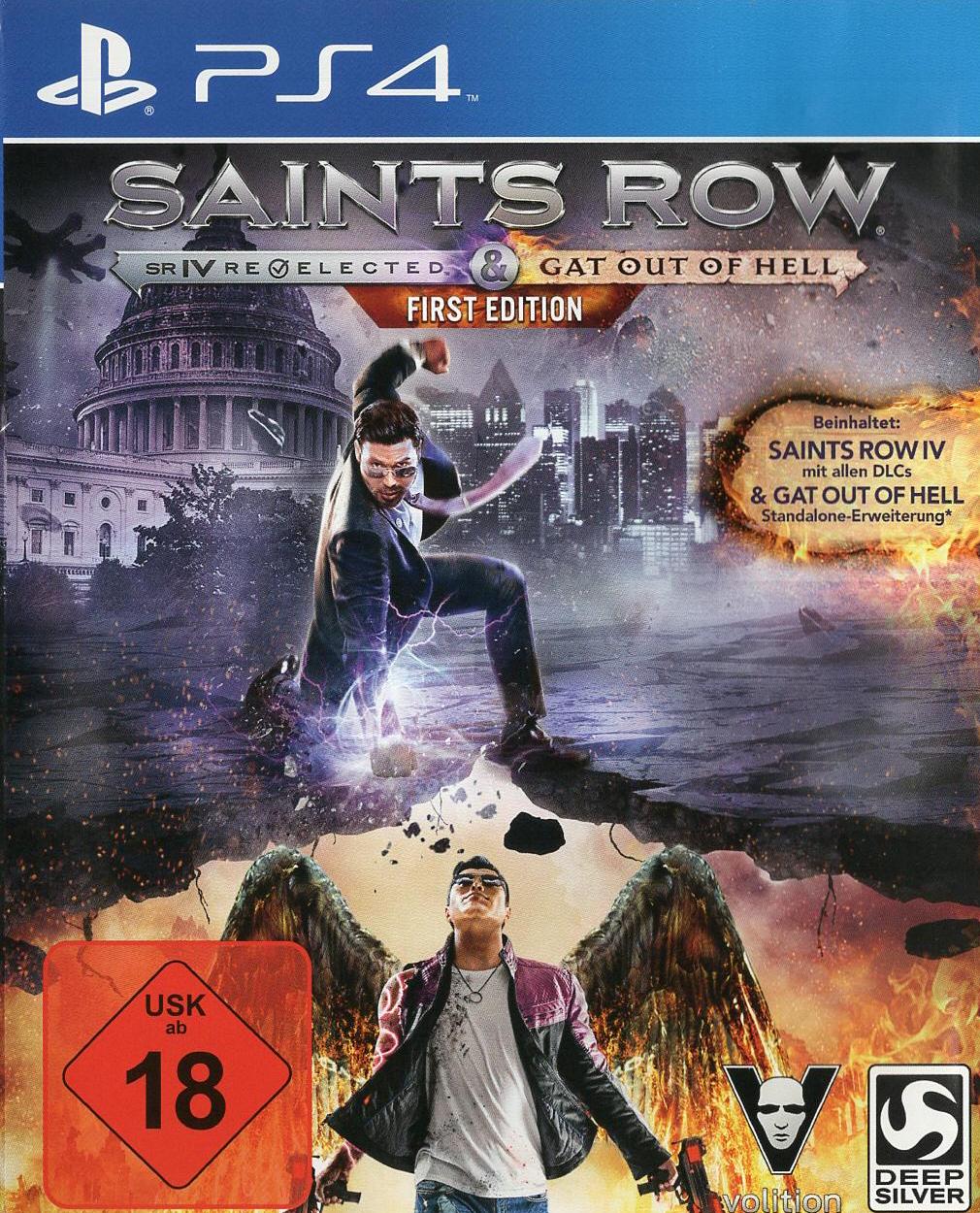 Saints Row IV: Re-Elected & Gat out of Hell - PlayStation 4 Vorderseite