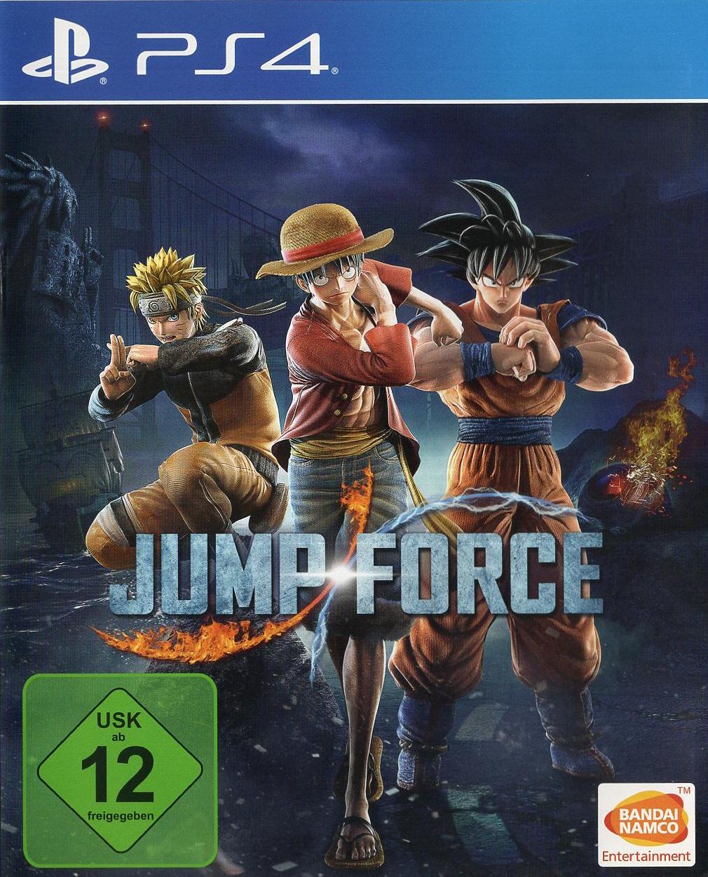 Jump Force - PlayStation 4 Vorderseite