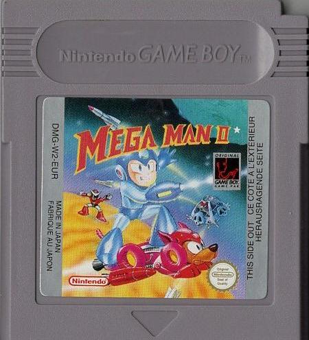 Mega Man II - Game Boy - Modul Vorderseite