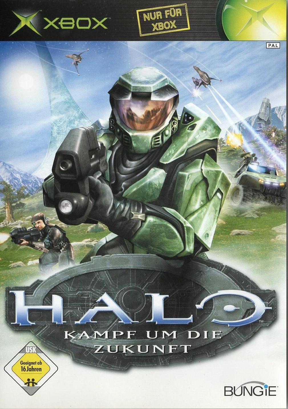 Halo: Kampf um die Zukunft - Xbox Vorderseite