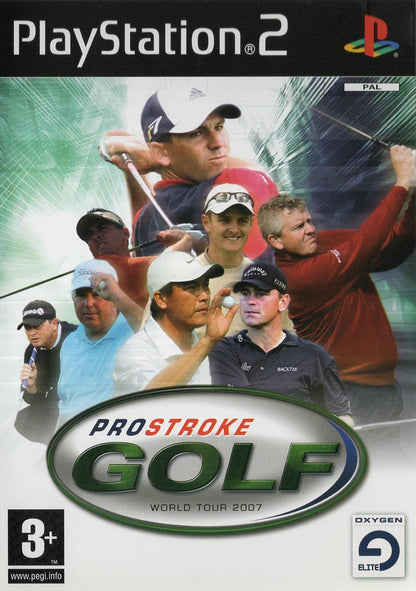 ProStroke Golf: World Tour 2007 - PlayStation 2 Vorderseite