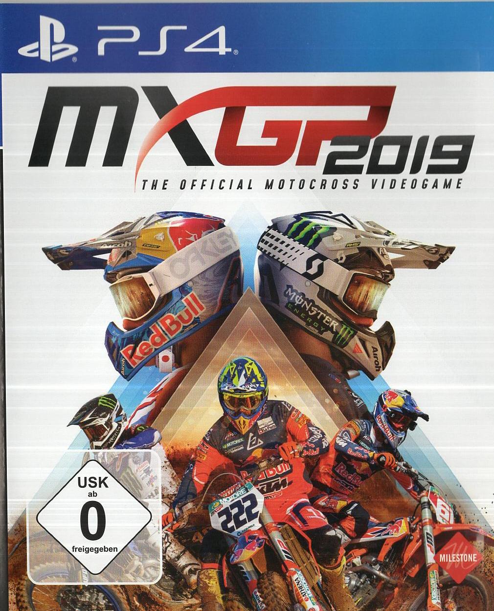 MXGP 2019 - PlayStation 4 Vorderseite