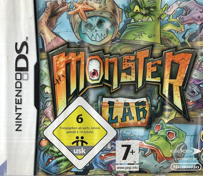 Monster Lab - Nintendo DS Vorderseite