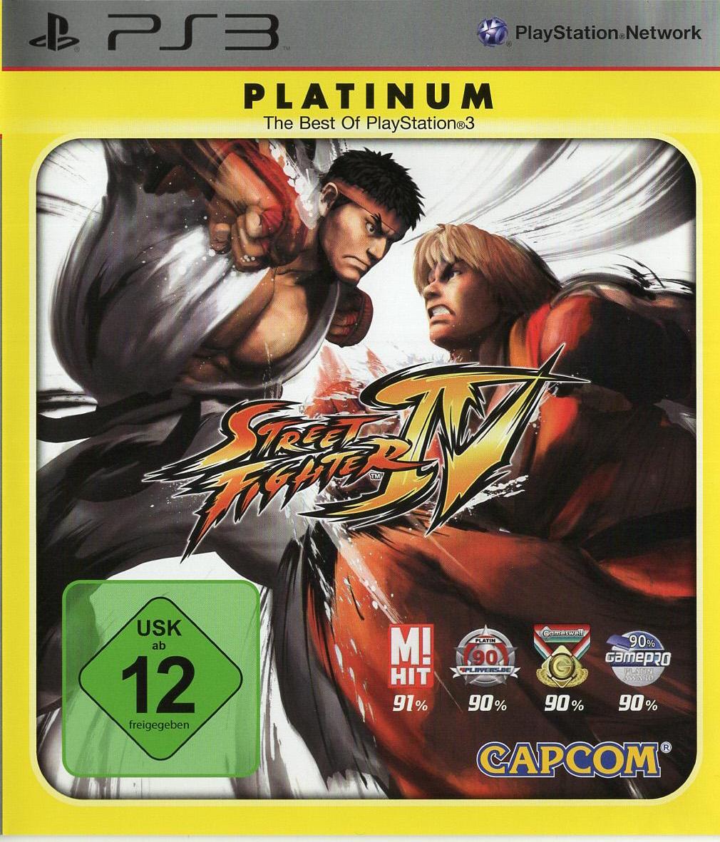 Street Fighter IV - PlayStation 3 Vorderseite