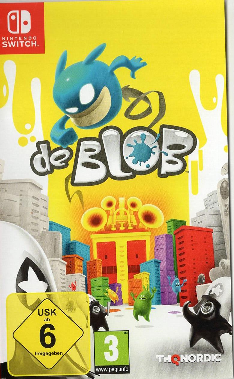 de Blob - Nintendo Switch Vorderseite