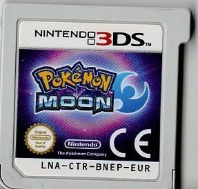 Pokémon Moon - Nintendo 3DS - Modul Vorderseite