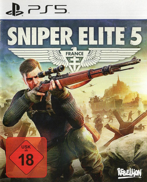 Sniper Elite 5 - PlayStation 5 Vorderseite
