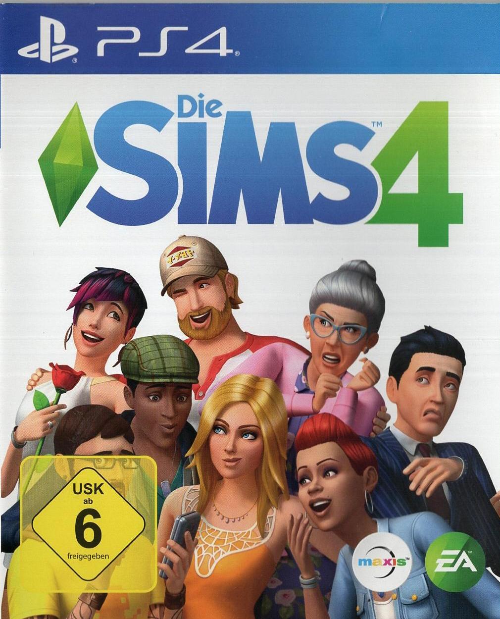 Die Sims 4 - PlayStation 4 Vorderseite
