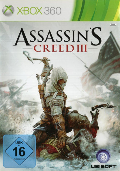 Assassin's Creed III - Xbox 360 Vorderseite