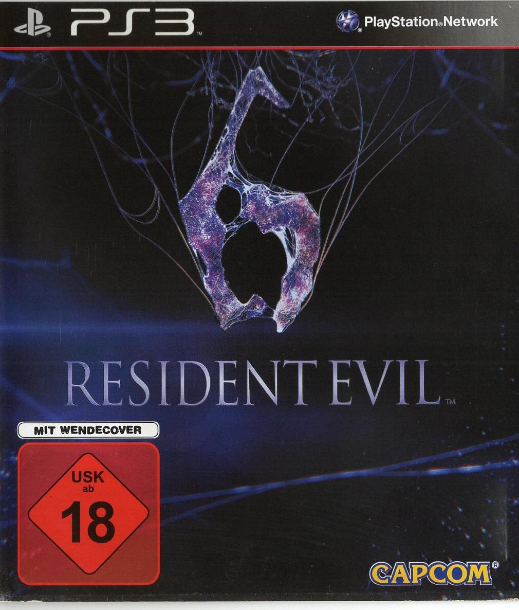 Resident Evil 6 - PlayStation 3 Vorderseite