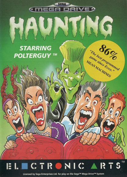 Haunting Starring Polterguy - Sega Mega Drive Vorderseite