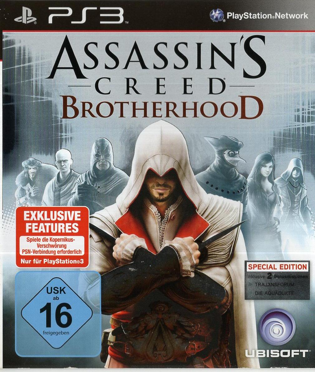 Assassin's Creed Brotherhood - PlayStation 3 Vorderseite