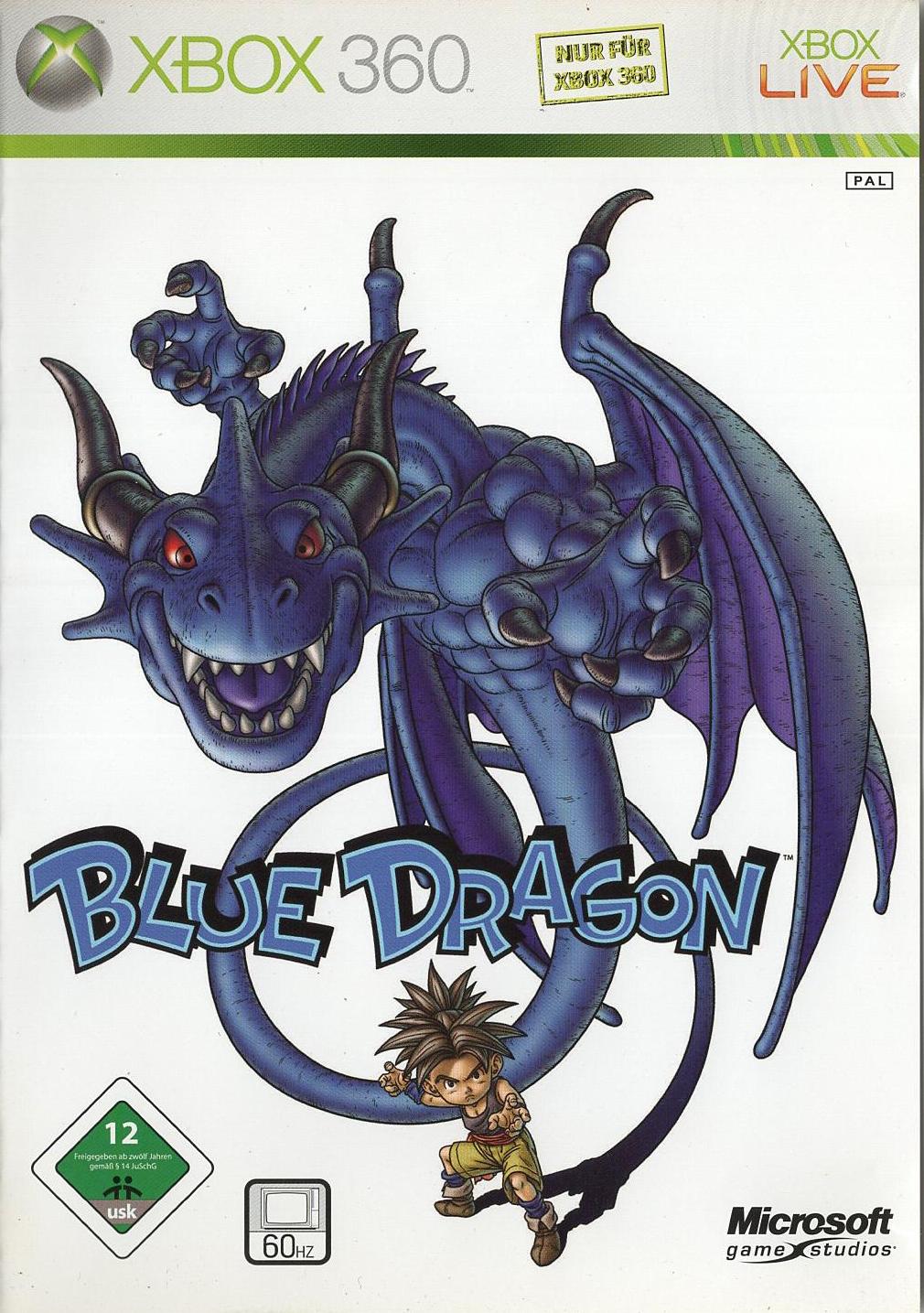 Blue Dragon - Xbox 360 Vorderseite