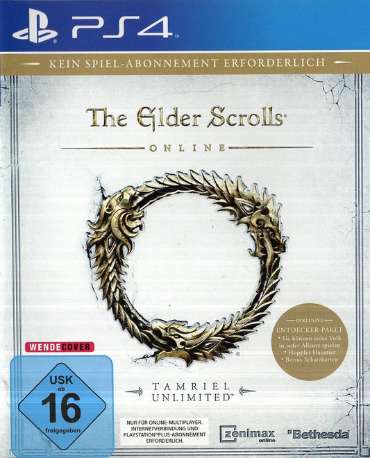 The Elder Scrolls Online: Tamriel Unlimited - PlayStation 4 Vorderseite