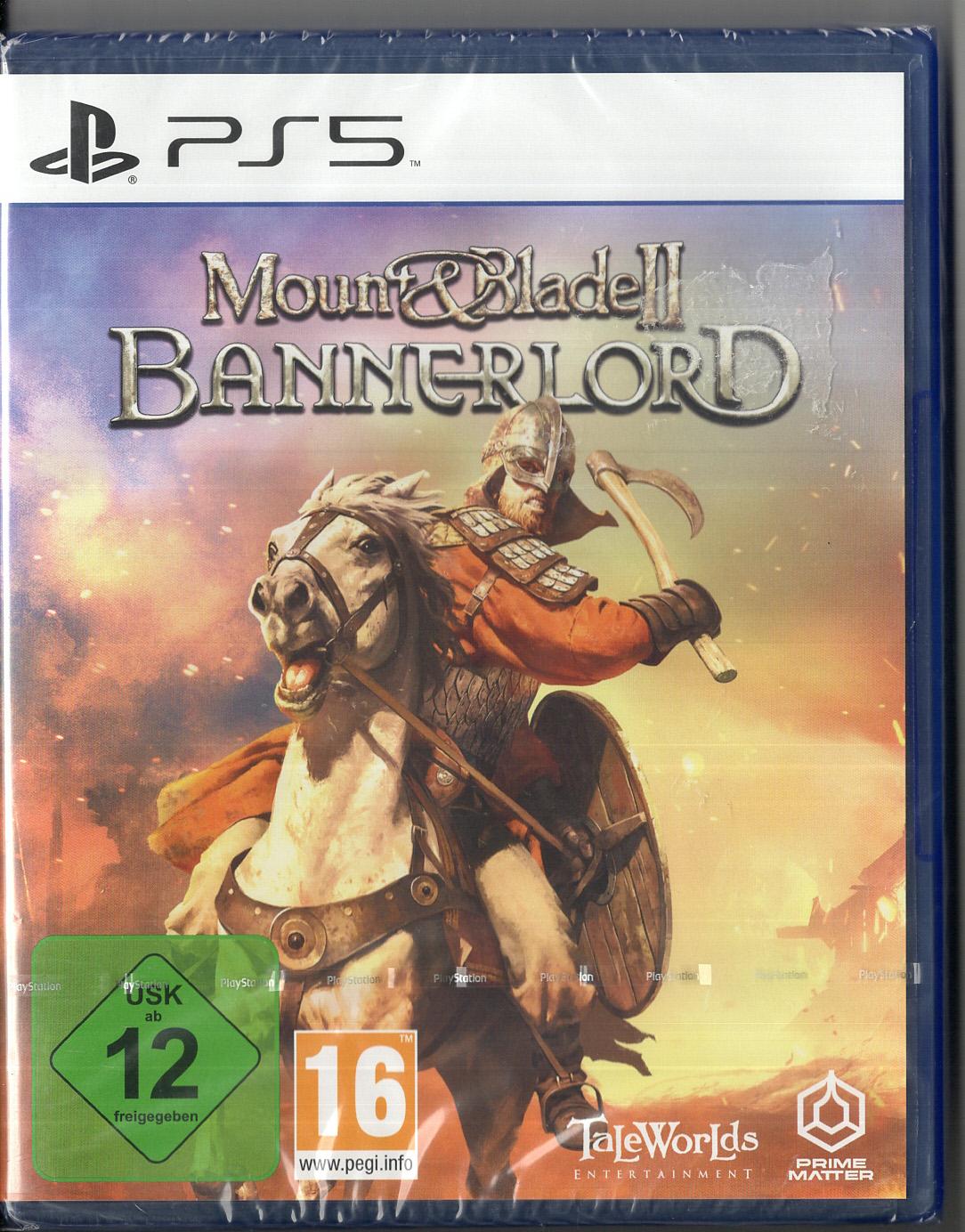 Mount & Blade II: Bannerlord - PlayStation 5 - Neu Vorderseite