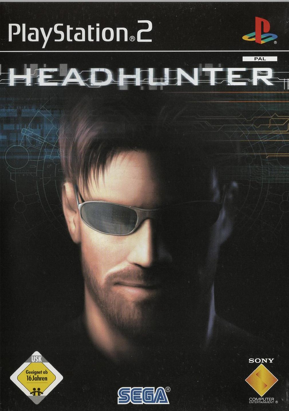 Headhunter - PlayStation 2 Vorderseite