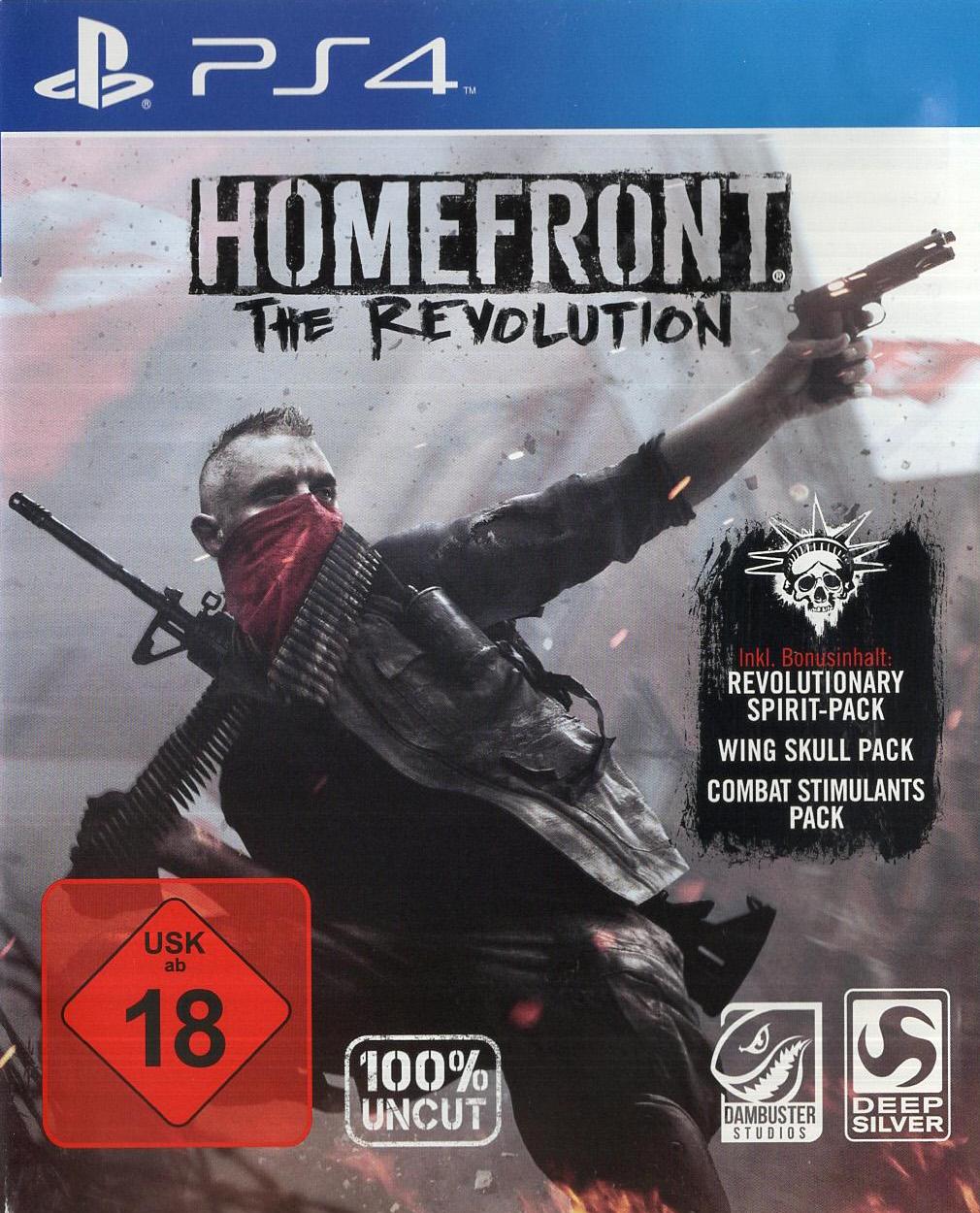 Homefront: The Revolution - PlayStation 4 Vorderseite