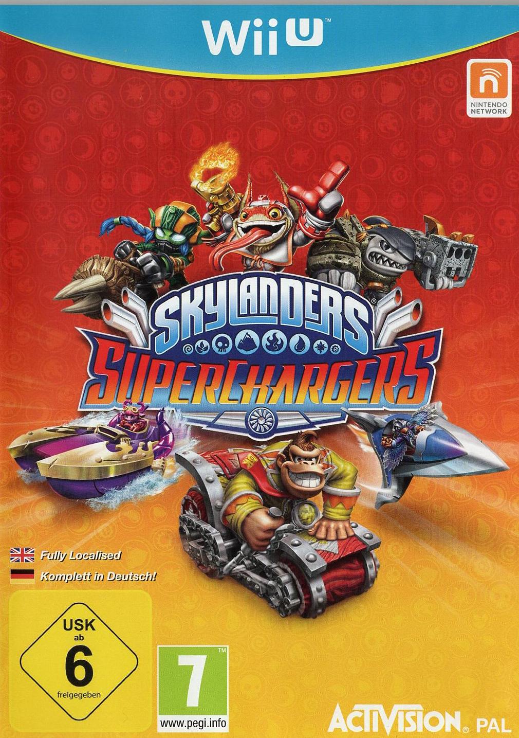 Skylanders Superchargers - Nintendo Wii U Vorderseite
