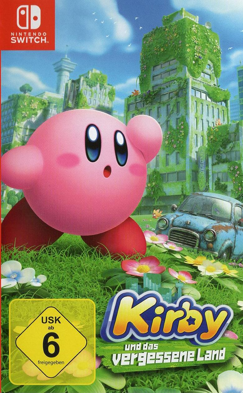 Kirby und das vergessene Land - Nintendo Switch Vorderseite