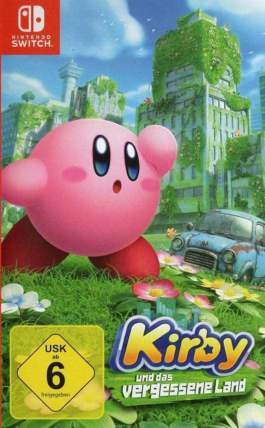 Kirby und das vergessene Land - Nintendo Switch Vorderseite