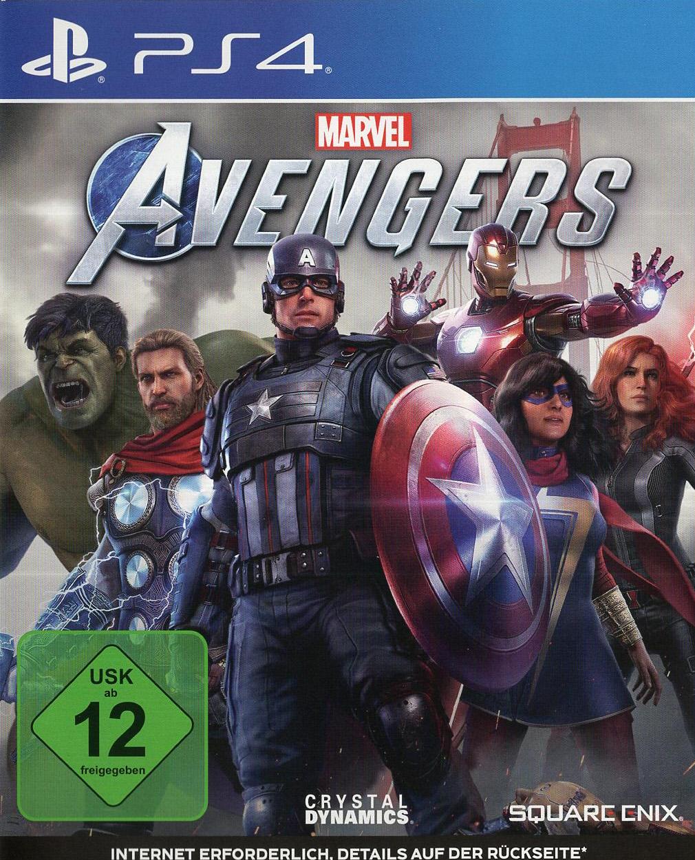 Marvel's Avengers - PlayStation 4 Vorderseite