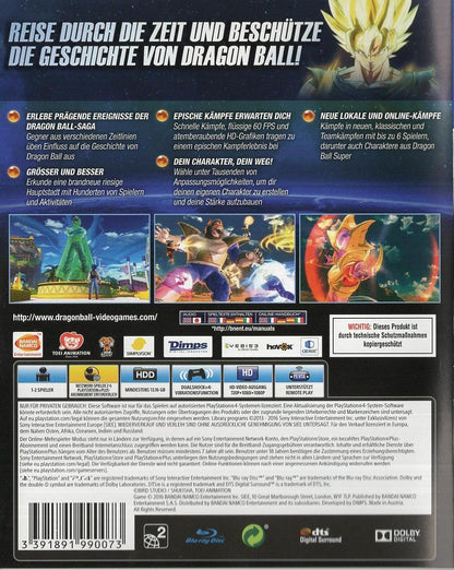 Dragon Ball Xenoverse 2 - PlayStation 4 Rückseite