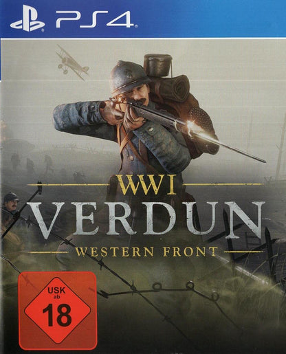 WW1 Verdun - Western Front - PlayStation 4 Vorderseite
