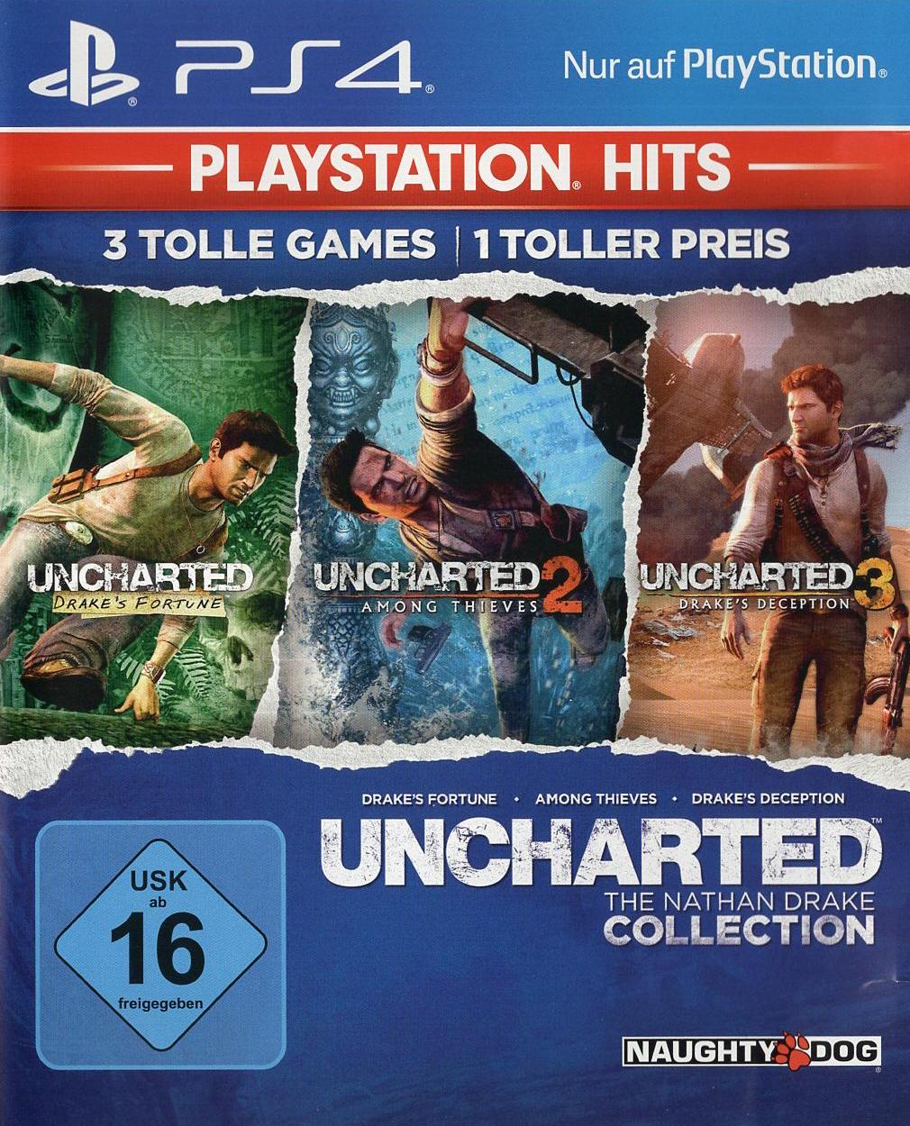 Uncharted: The Nathan Drake Collection - PlayStation 4 Vorderseite