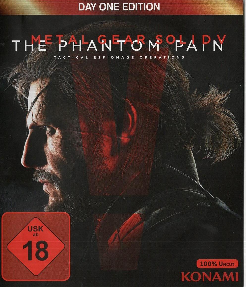 Metal Gear Solid V: The Phantom Pain - Xbox One Vorderseite