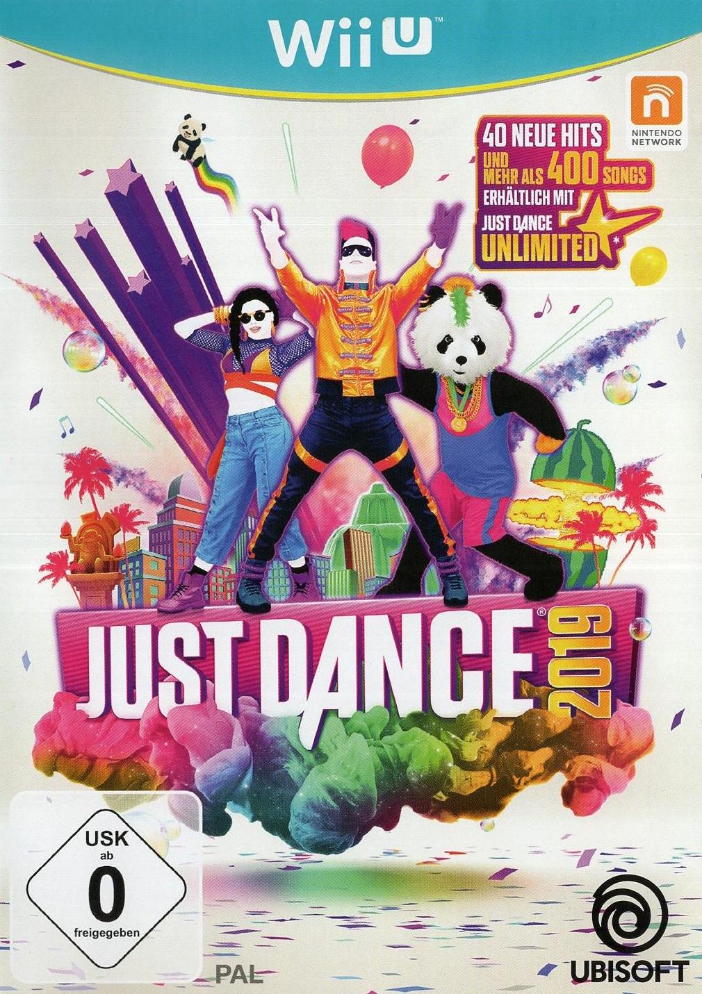 Just Dance 2019 - Nintendo Wii U Vorderseite