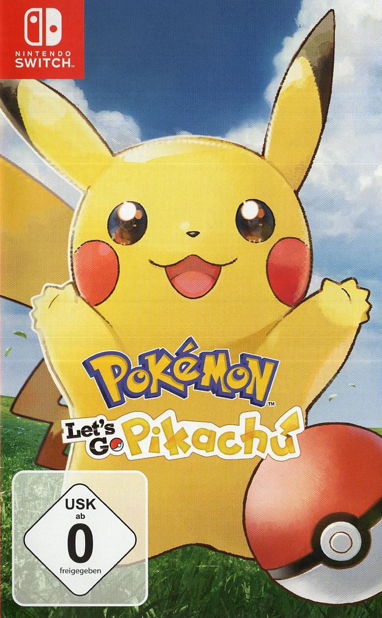 Pokémon: Let's Go, Pikachu! - Nintendo Switch Vorderseite