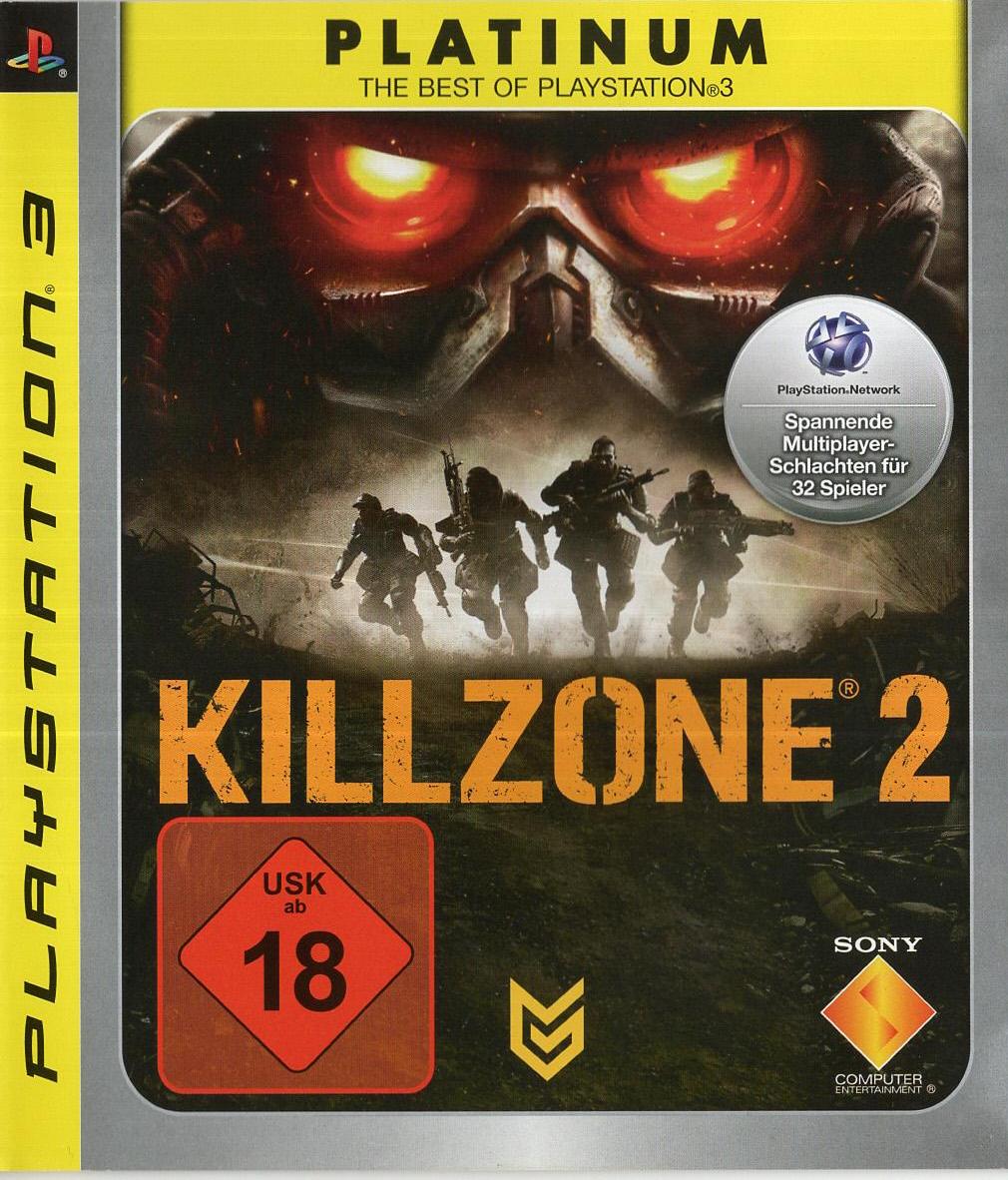 Killzone 2 - PlayStation 3 Vorderseite
